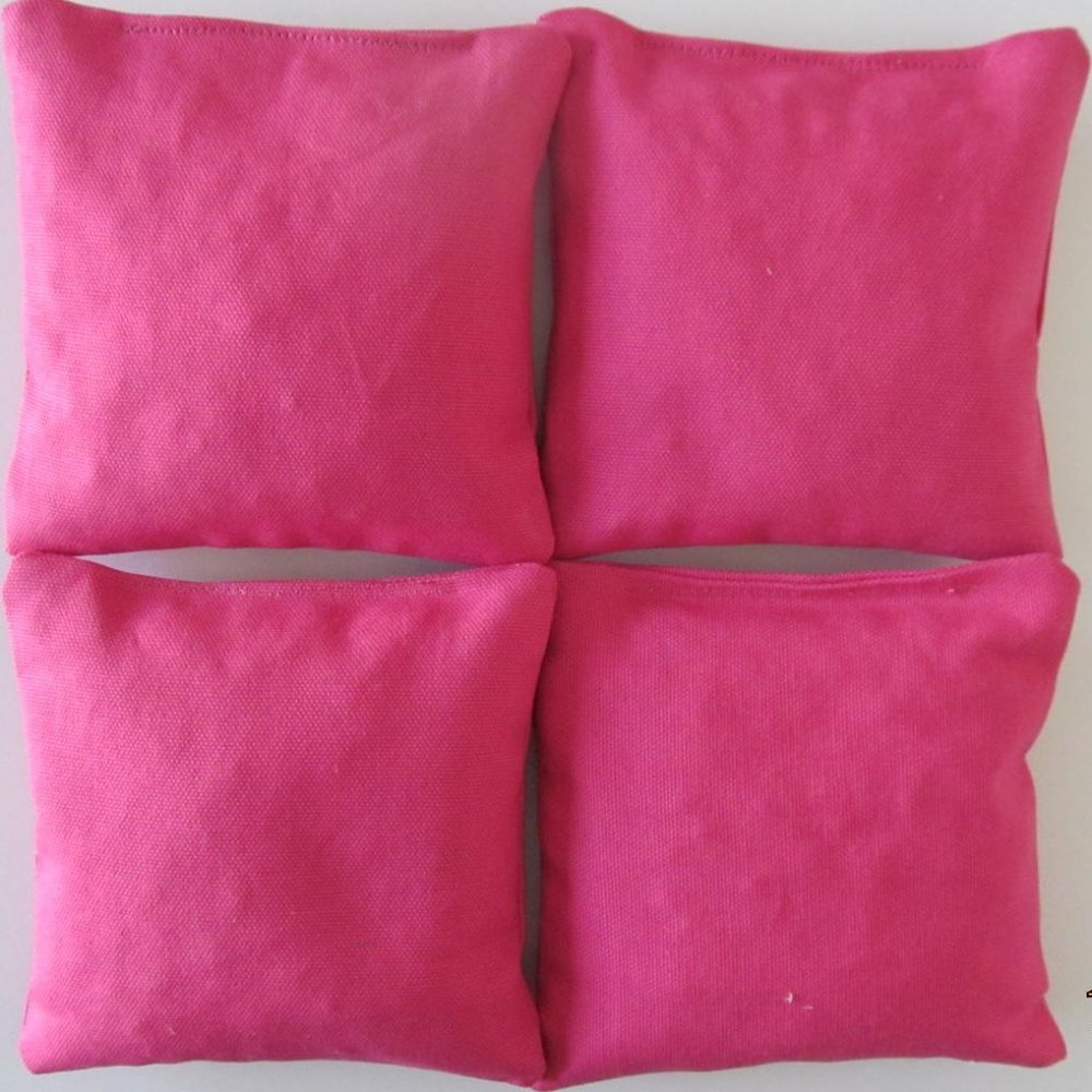 Cornhole Bags-Set of 4-6" by 6" -Handcrafted